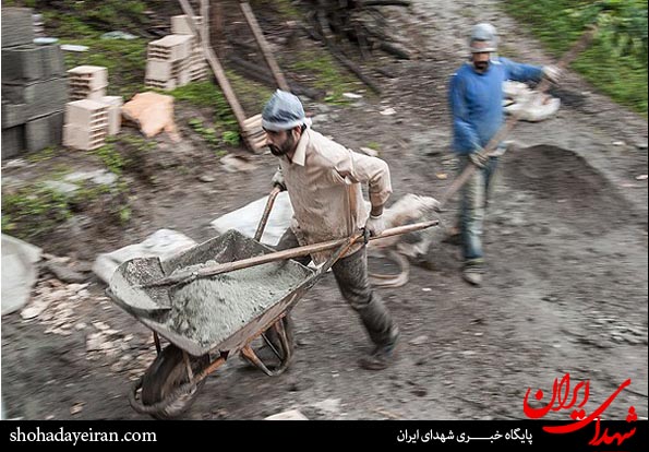 تصاویر/ بازسازی خانه یک شهید