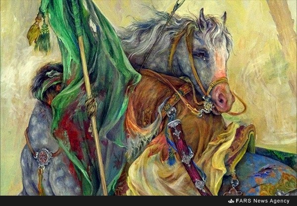 تابلوی حضرت ابوالفضل العباس(ع)/تصاویر تابلوی حضرت ابوالفضل العباس(ع)/تصاویر