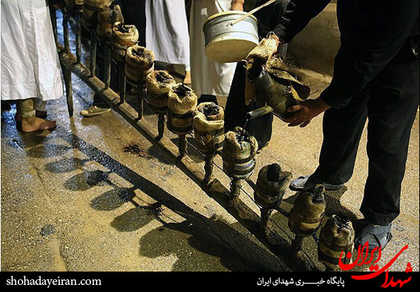 تصاویر/مشعل گردانی نجفی ها در قم
