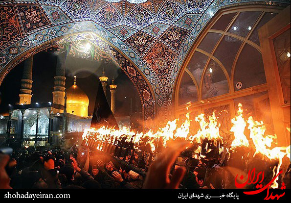 تصاویر/مشعل گردانی نجفی ها در قم