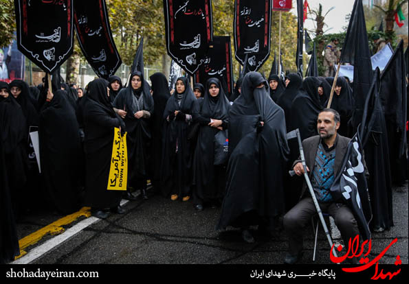 حضورجانبازان درعاشورای استکبارستیز+عکس حضورجانبازان درعاشورای استکبارستیز+عکس