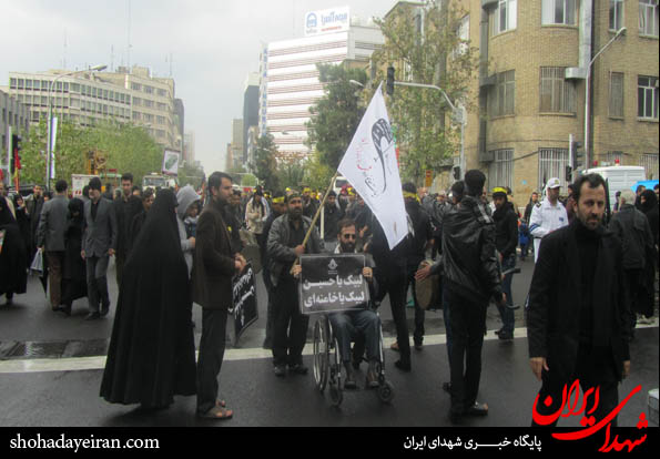 حضورجانبازان درعاشورای استکبارستیز+عکس حضورجانبازان درعاشورای استکبارستیز+عکس