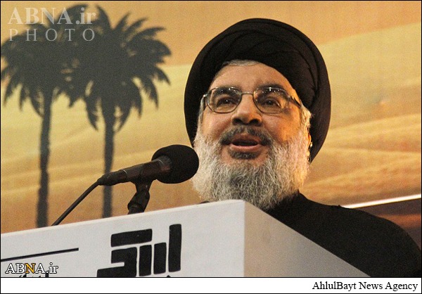سید حسن نصرالله در جمع عزاداران شب عاشورا+تصاویر