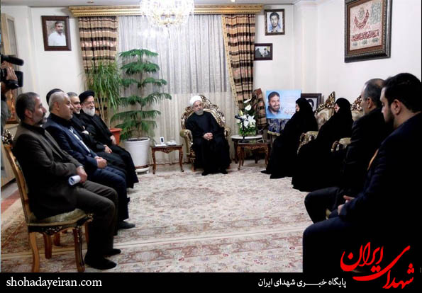 بازدید روحانی از حسینیه شهید تهرانی مقدم بازدید روحانی از حسینیه شهید تهرانی مقدم