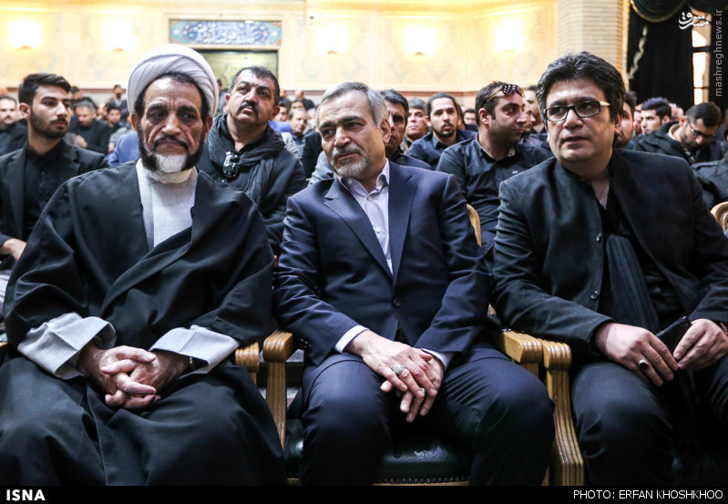 عکس/ برادر رییس‌جمهور در ختم پاشایی