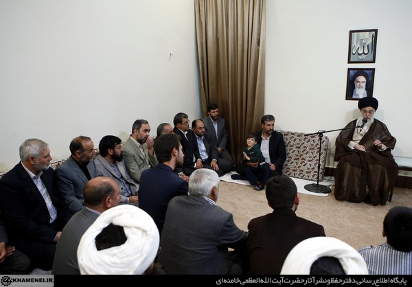 امام خامنهای در جمع لشکر خوبان+تصاویر امام خامنهای در جمع لشکر خوبان+تصاویر