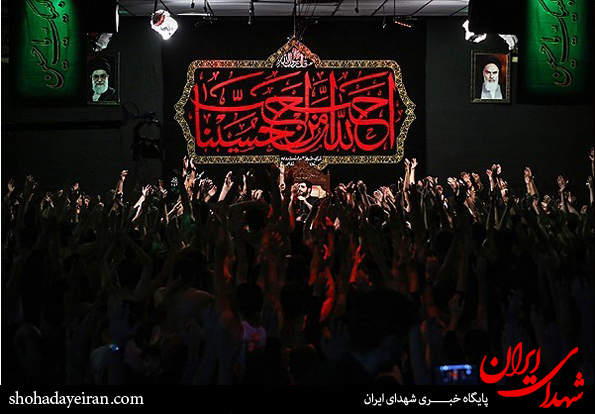 تصاویر/مراسم عزاداری شب اول محرم هیئت ریحانه الحسین (ع)