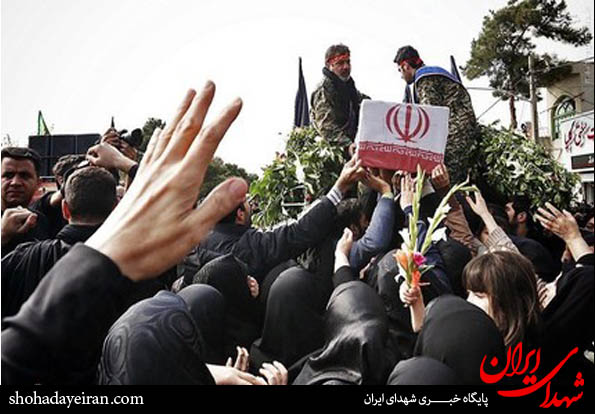 عکس/ تشییع پیکر دو شهید گمنام در تهران