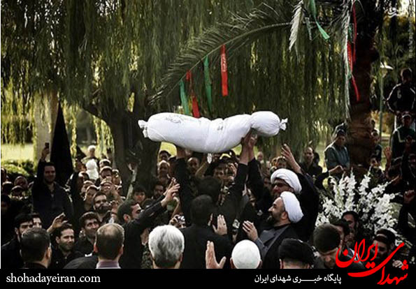عکس/ تشییع پیکر دو شهید گمنام در تهران
