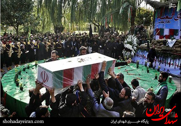 عکس/ تشییع پیکر دو شهید گمنام در تهران