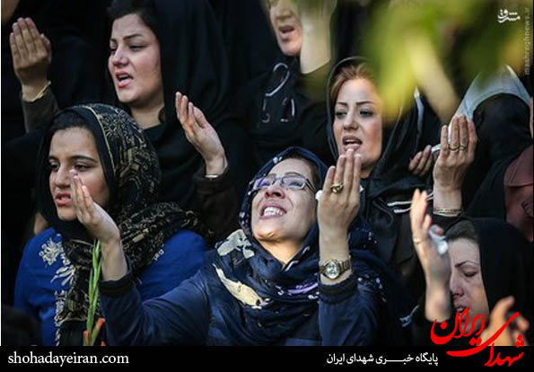 عکس/ تشییع پیکر دو شهید گمنام در تهران