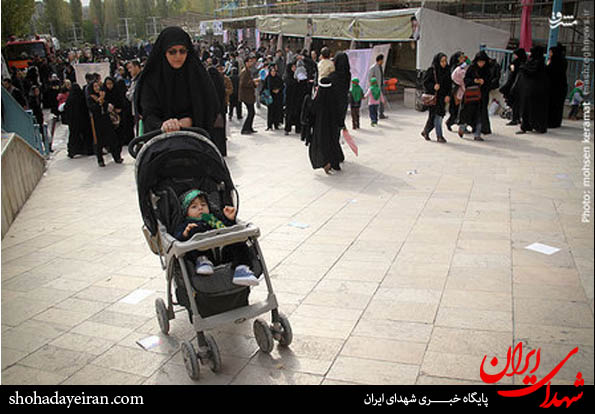 عکس/ همایش شیر خوارگان حسینی در تهران