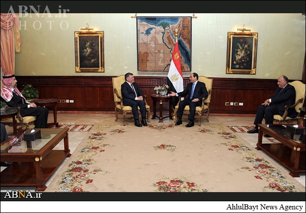 سفر دو ساعته پادشاه اردن به مصر + عکس سفر دو ساعته پادشاه اردن به مصر + عکس