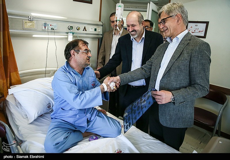 ویزیت جانبازان توسط پزشکان آلمانی+تصاویر