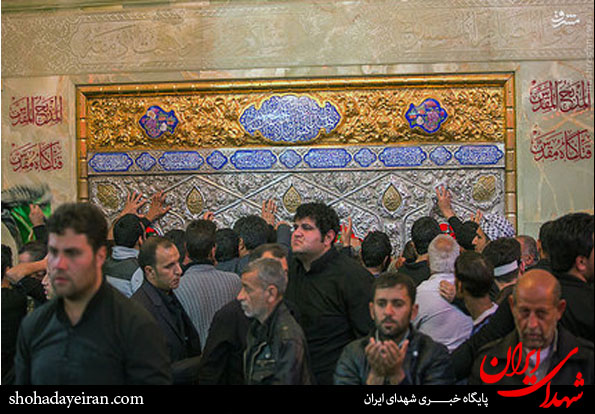 عکس/ آغاز عزاداری زائران در بین‌الحرمین