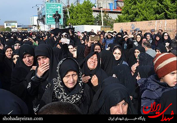 عکس/تشیع پیکر شهدای گمنام در رامسر