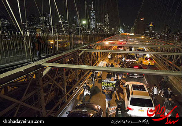 تصاویر/ادامه اعتراضات در زمستان سرد آمریکا