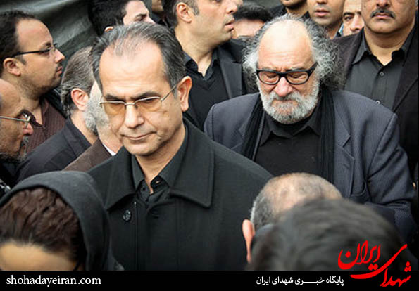 عکس/مراسم تشیع مرحوم انوشیروان ارجمند