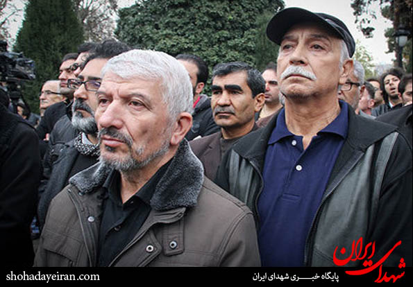 عکس/مراسم تشیع مرحوم انوشیروان ارجمند