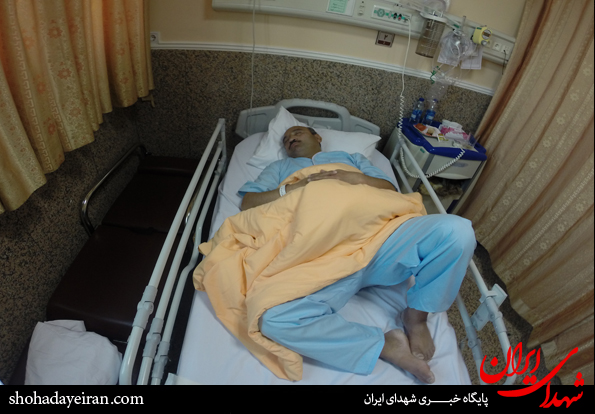 جانبازی در انتظار دستگاه اکسیژن/ زندگی که بوی تشنج می دهد جانبازی در انتظار دستگاه اکسیژن/ زندگی که بوی تشنج می دهد