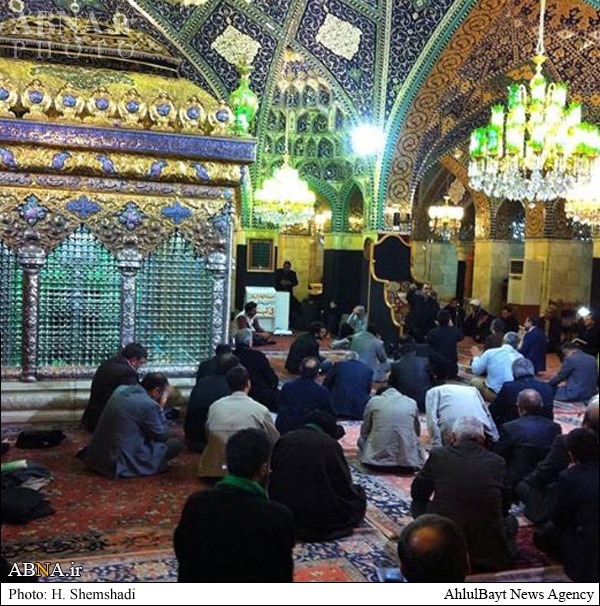 شب شهادت نازدانه امام حسین(ع) در حرم حضرت رقیه(س) + تصاویر شب شهادت نازدانه امام حسین(ع) در حرم حضرت رقیه(س) + تصاویر