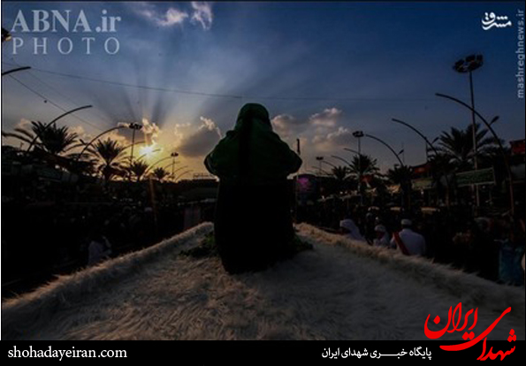 عکس/ مراسم عزاداری شهادت حضرت رقیه(س) در کربلا