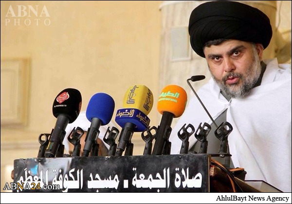 مقتدی صدر در نماز جمعه مسجد کوفه +عکس مقتدی صدر در نماز جمعه مسجد کوفه +عکس