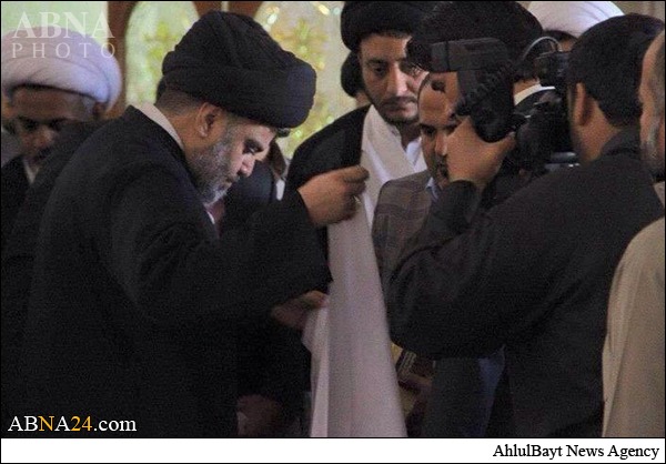 مقتدی صدر در نماز جمعه مسجد کوفه +عکس مقتدی صدر در نماز جمعه مسجد کوفه +عکس