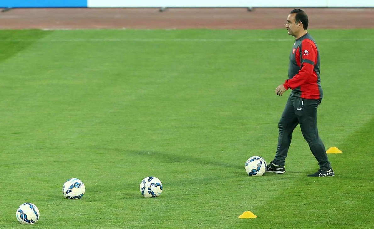 تمرین پرسپولیس و النصر در ورزشگاه آزادی+تصاویر