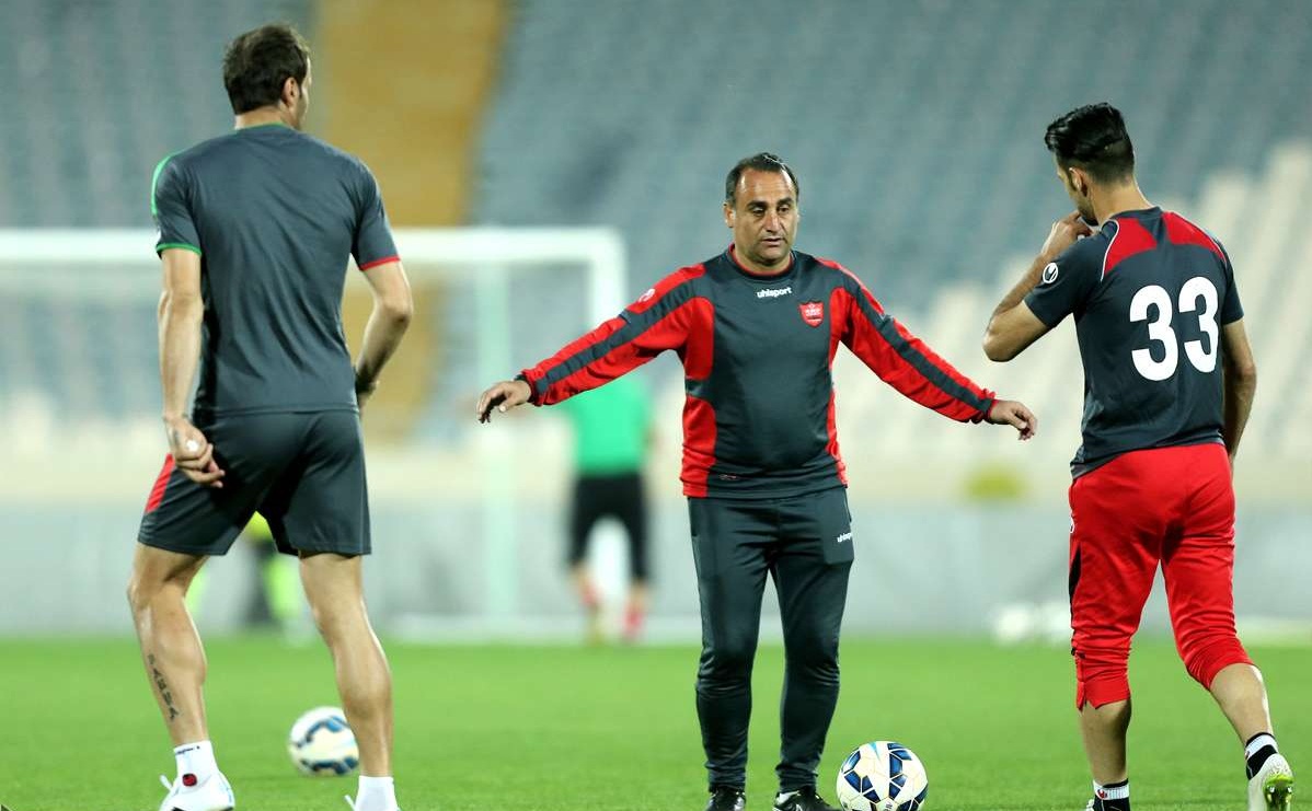 تمرین پرسپولیس و النصر در ورزشگاه آزادی+تصاویر