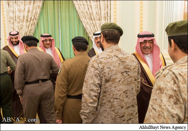 دیدار افسران ارشد آل سعود با پادشاه+تصاویر دیدار افسران ارشد آل سعود با پادشاه+تصاویر