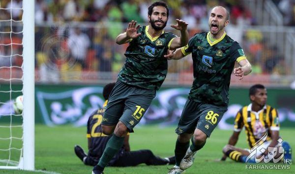 النصر با لباس کماندويي مقابل پرسپوليس+عکس النصر با لباس کماندويي مقابل پرسپوليس+عکس