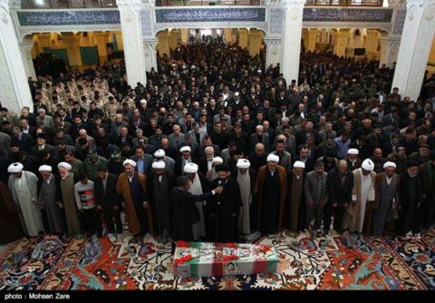 تشییع پیکر شهید حمدالله سرداری در اردبیل تشییع پیکر شهید حمدالله سرداری در اردبیل