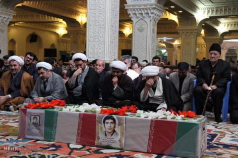 تشییع پیکر شهید حمدالله سرداری در اردبیل تشییع پیکر شهید حمدالله سرداری در اردبیل