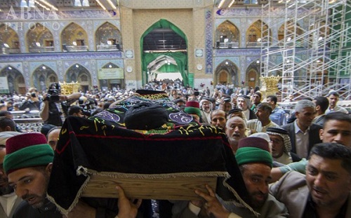 تشییع پیکر علامه بحرالعلوم در کربلا + تصاویر تشییع پیکر علامه بحرالعلوم در کربلا + تصاویر