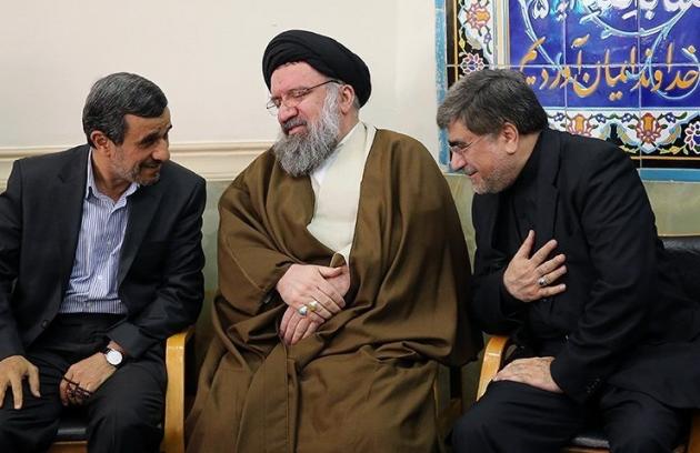 احمدی‌نژاد در مراسم شهید صیاد شیرازی +تصاویر