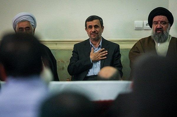 احمدی‌نژاد در مراسم شهید صیاد شیرازی +تصاویر