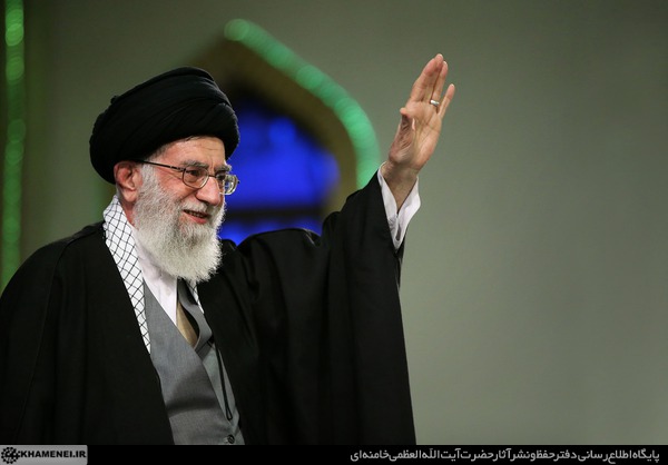 دیدار مداحان اهل بیت(ع) با رهبر انقلاب در روز ولادت حضرت فاطمه(س)