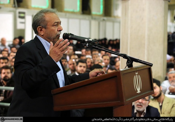 دیدار مداحان اهل بیت(ع) با رهبر انقلاب در روز ولادت حضرت فاطمه(س)