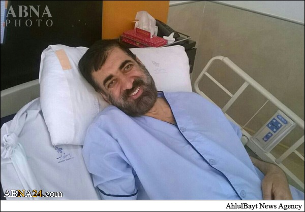 آخرین لحظات زندگی یک جانباز دفاع مقدس+عکس