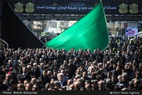 تجمع عزاداران فاطمی در میدان 7 تیر+تصاویر