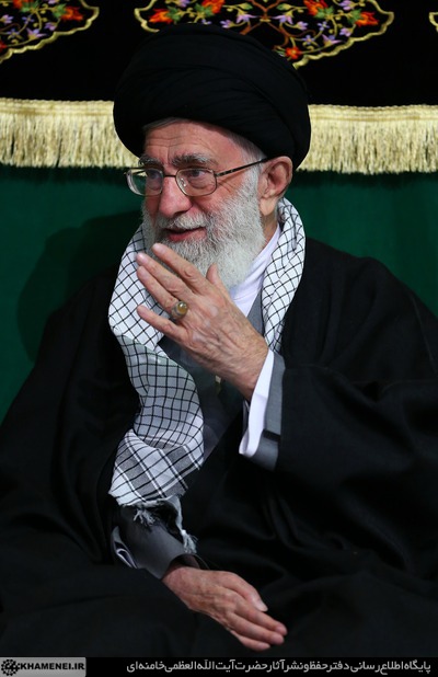 شب دوم عزاداری فاطمیه ۱۴۳۶ در بیت رهبر انقلاب