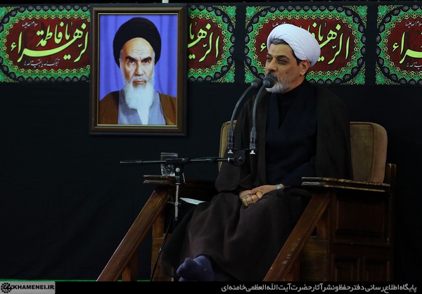 شب دوم عزاداری فاطمیه ۱۴۳۶ در بیت رهبر انقلاب