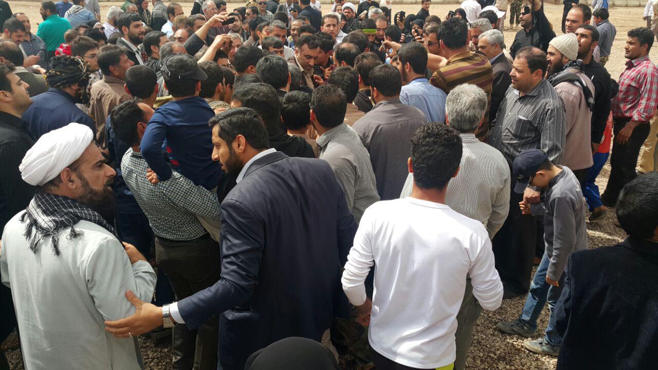 احمدی نژاد در سفر راهیان نور +تصاویر