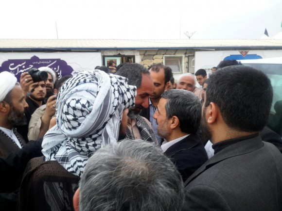 احمدی نژاد در سفر راهیان نور +تصاویر