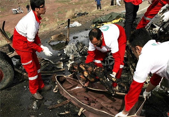 چهار ايراني زنده زنده سوختند چهار ايراني زنده زنده سوختند
