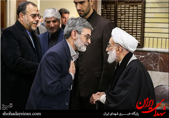 عکس/تشییع پیکر همسر آیت‌الله جنتی در تهران