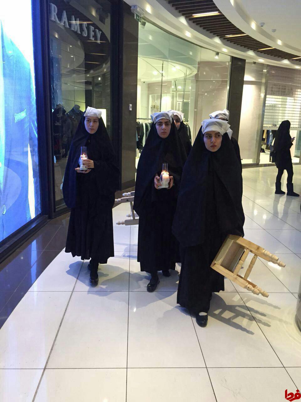 دختران پوشیهپوش در پاساژ شمال تهران +عکس دختران پوشیهپوش در پاساژ شمال تهران +عکس