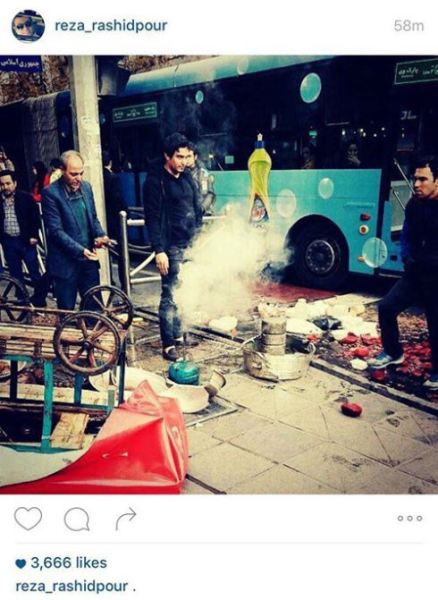 واکنش رضا رشیدپور به یک برخورد زشت! +عکس واکنش رضا رشیدپور به یک برخورد زشت! +عکس