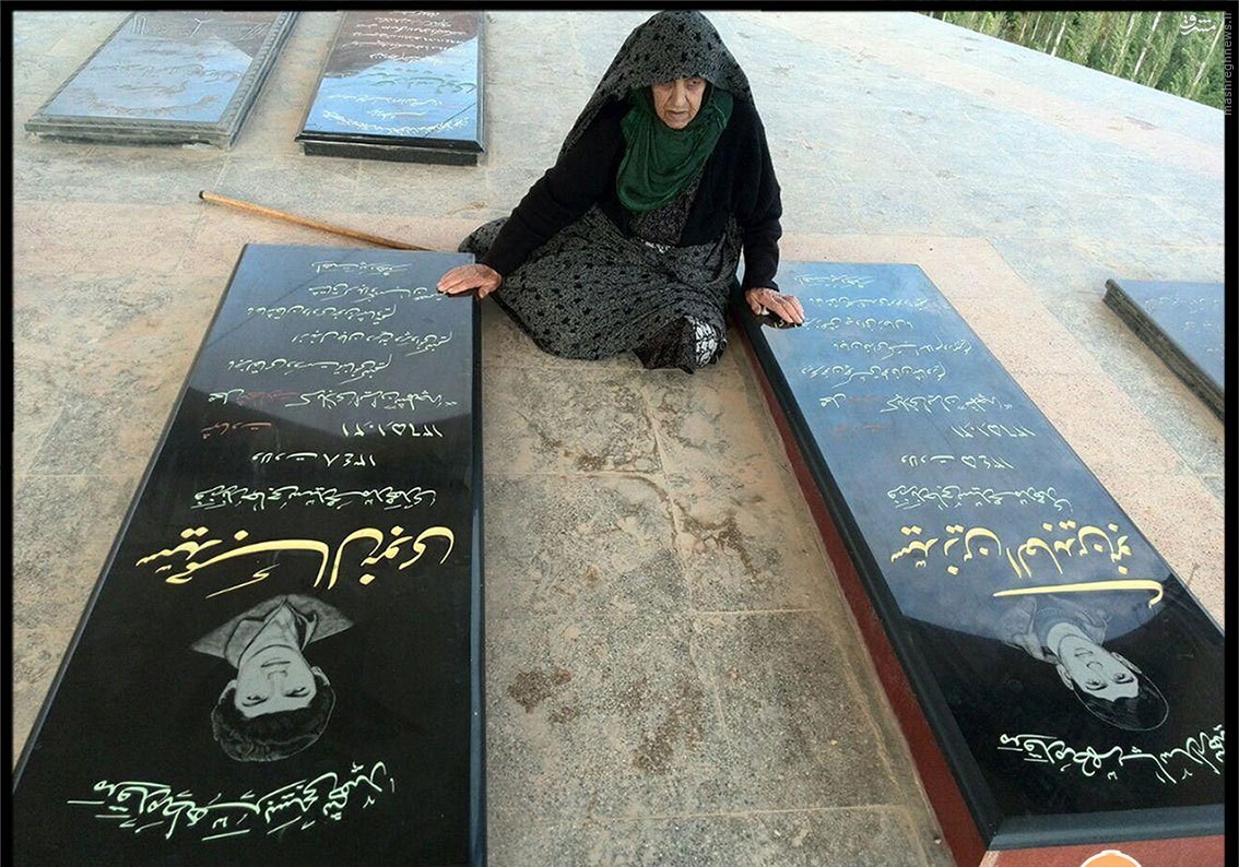 پرواز مادر سادات شهید در یک روز عجیب!+عکس پرواز مادر سادات شهید در یک روز عجیب!+عکس